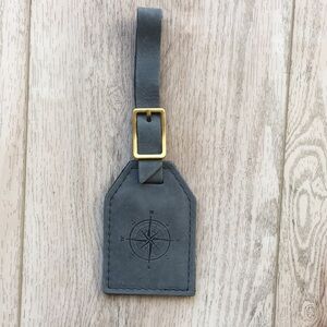 Portland Leather Goods PLG Luggage Tag in storm BNNU